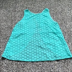 Everly tulip back tank size medium